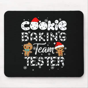 Cookie King Team Tester Gingerbread Christmas Mouse Mat