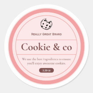 Cookie Labels, Yoghurt Labels, Labels For Jars