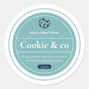 Cookie Labels, Yoghurt Labels, Labels For Jars