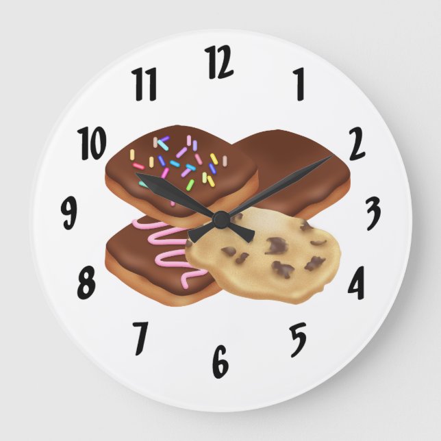 Cookie Large Clock (Front)