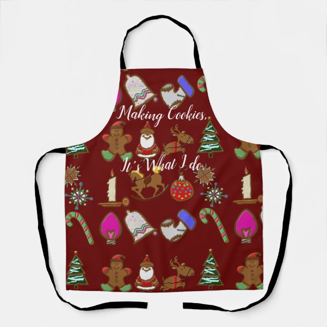 Cookie Maker All-Over Print Apron (Front)