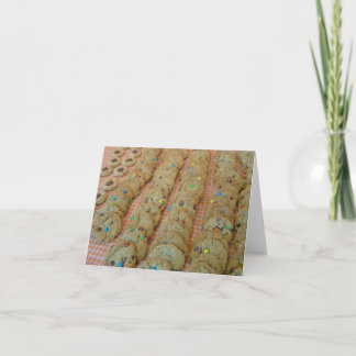 Cookie Making Blank Note Card