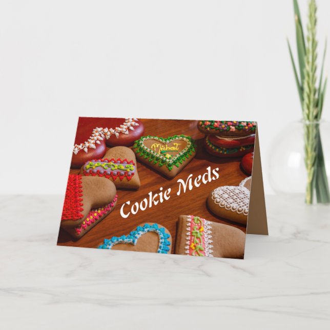 Cookie Meds Card (Front)