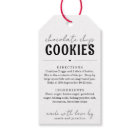 Cookie Mix in a Jar Gift Tag