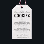 Cookie Mix in a Jar Gift Tag<br><div class="desc">Cookie Mix in a Jar Gift Tag - The perfect tag for your 'mix in a jar' gifts!</div>