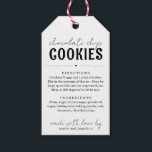 Cookie Mix in a Jar Gift Tag<br><div class="desc">Cookie Mix in a Jar Gift Tag - The perfect tag for your 'mix in a jar' gifts!</div>