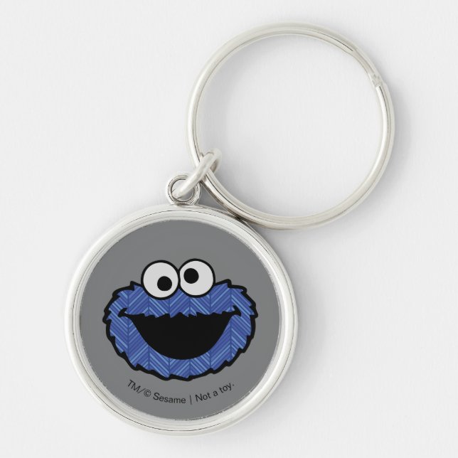 Cookie Monster | 80's Throwback Key Ring (Front)