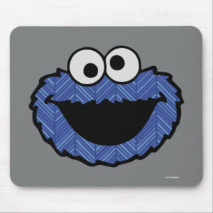 Cookie Monster   80's Throwback Mouse Mat