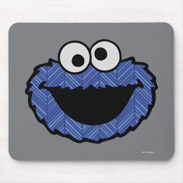 Cookie Monster | 80's Throwback Mouse Mat (Front)