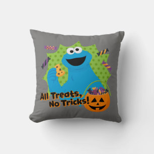 Cookie Monster All Treats, No Tricks! Cushion