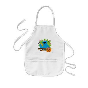 Cookie Monster   All Treats, No Tricks! Kids Apron