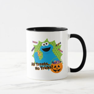 Cookie Monster All Treats, No Tricks! Mug