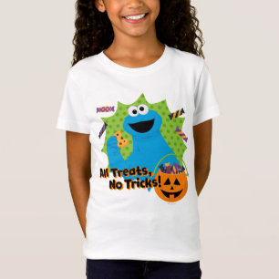 Cookie Monster   All Treats, No Tricks! T-Shirt