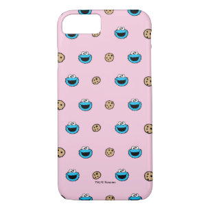 Cookie Monster and Cookies Pink Pattern iPhone 8/7 Case