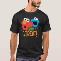 Cookie Monster and Elmo - Trick or Treat