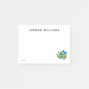 Cookie Monster and Sesame Pals Submarine Post-it Notes