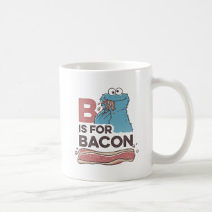 Cookie Monster   B is for Bacon Coffee Mug