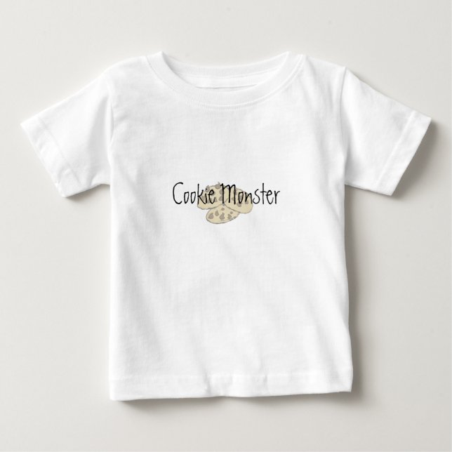 Cookie Monster Baby T-Shirt (Front)