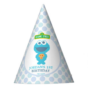 Cookie Monster   Baby's First Birthday Party Hat