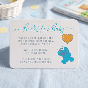 Cookie Monster Balloon Book Request Insert