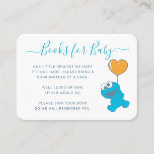 Cookie Monster Balloon Book Request Insert