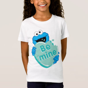 Cookie Monster "Be Mine" Valentine's Heart Candy T-Shirt