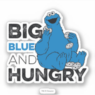 Cookie Monster Big Blue & Hungry