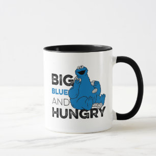 Cookie Monster Big Blue & Hungry Mug