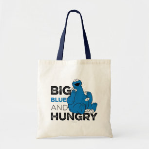 Cookie Monster Big Blue & Hungry Tote Bag