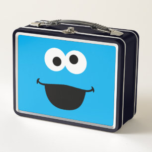Cookie Monster Big Face Metal Lunch Box
