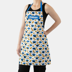 Cookie Monster C is for Cookie Pattern Apron