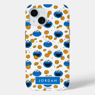 Cookie Monster   C is for Cookie Pattern iPhone 15 Case