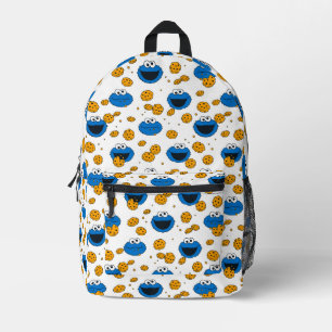 Cookie Monster   C is for Cookie Pattern Scarf Printed Backpack