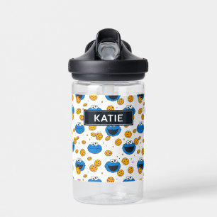Cookie Monster   C is for Cookie Pattern Water Bottle