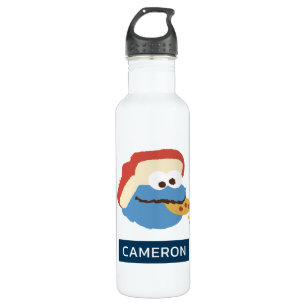 Cookie Monster Camp Cookies Add Your Name 710 Ml Water Bottle