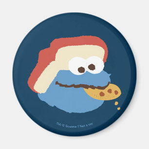 Cookie Monster Camp Cookies Magnet