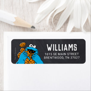 Cookie Monster Chalkboard Baby Shower