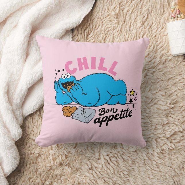 Cookie Monster | Chill Bon Appetite Cushion (Blanket)