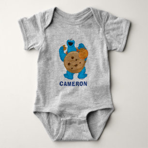 Cookie Monster Cookie Costume Baby Bodysuit
