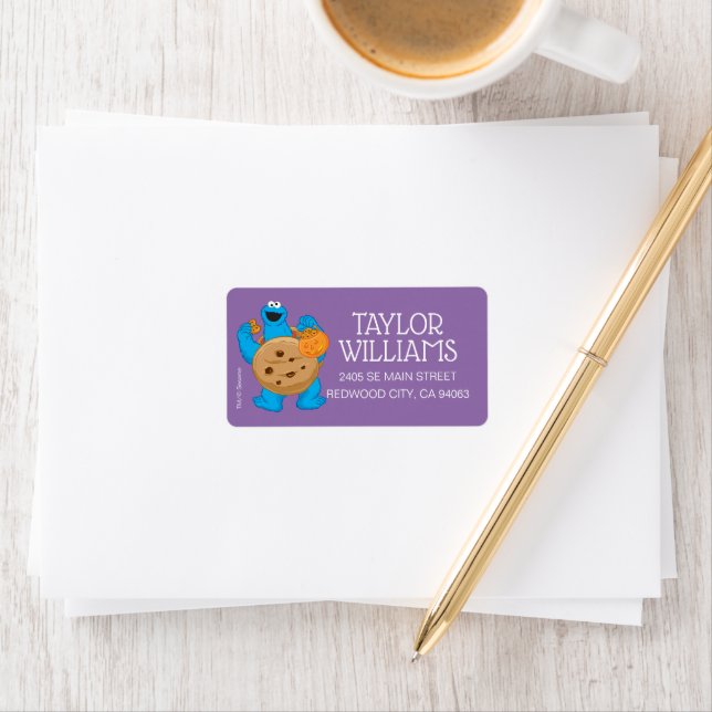 Cookie Monster | Cookie Costume Label (Insitu)