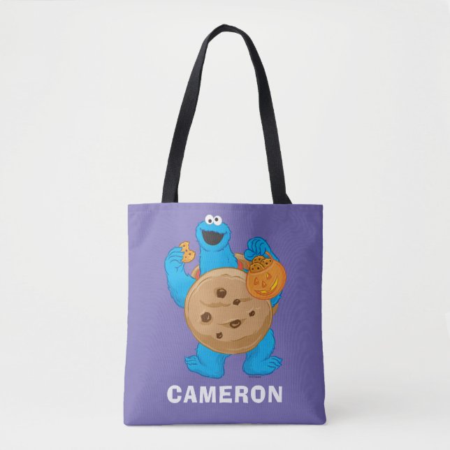 Cookie Monster | Cookie Costume Tote Bag (Front)