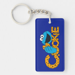Cookie Monster Cookie! Key Ring