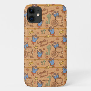 Cookie Monster Cookie Round-Up Pattern iPhone 11 Case