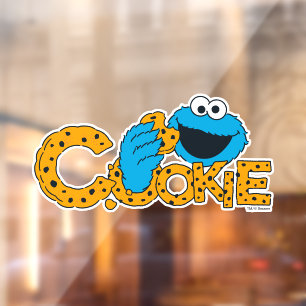 Cookie Monster   Cookie!  Window Cling