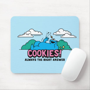 Cookie Monster   Cookies Always the Right Answer Mouse Mat