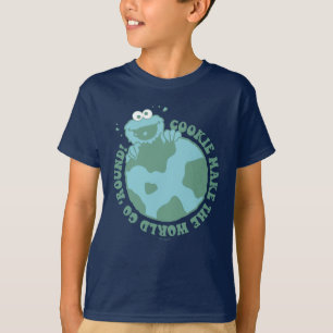 Cookie Monster   Cookies Make the World Go Round T-Shirt