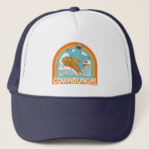 Cookie Monster Cowabunga! Trucker Hat
