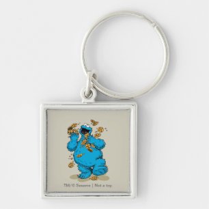 Cookie Monster Crazy Cookies Key Ring