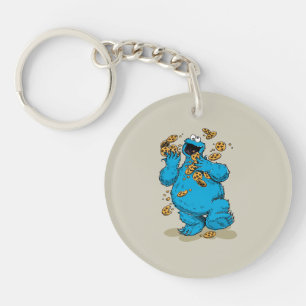 Cookie Monster Crazy Cookies Key Ring