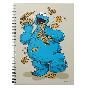 Cookie Monster Crazy Cookies Notebook
